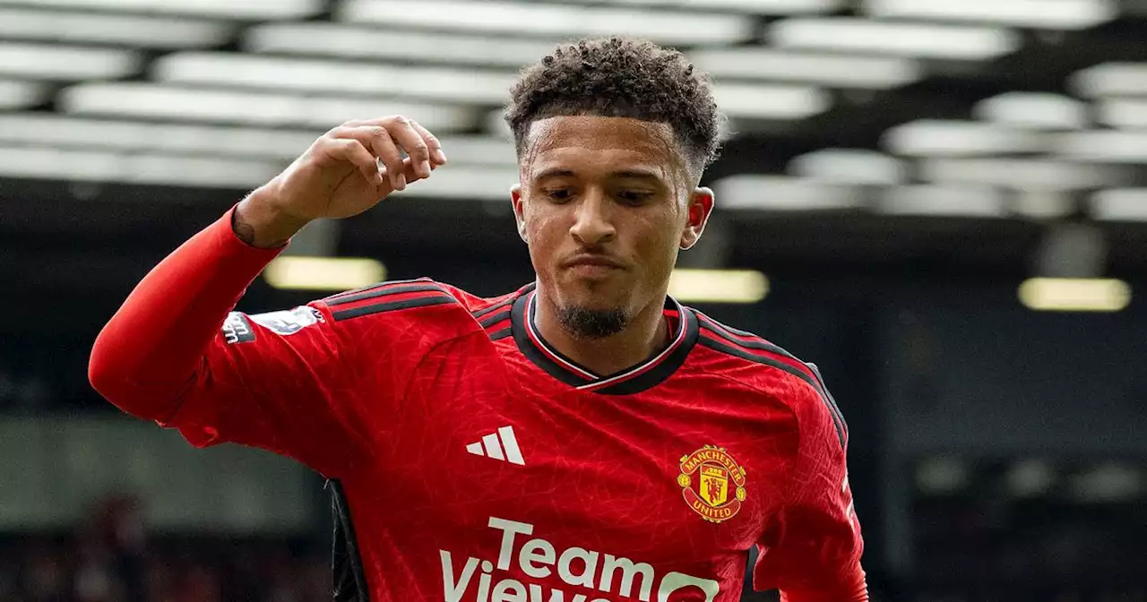 Man United manager Erik ten Hag reveals Jadon Sancho was dropped vs Arsenal