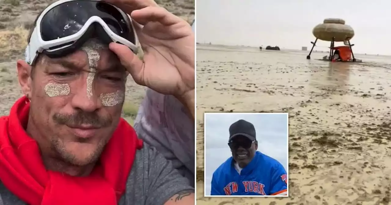 Chris Rock and Diplo flee Burning Man as 70,000 stranded told to ration food