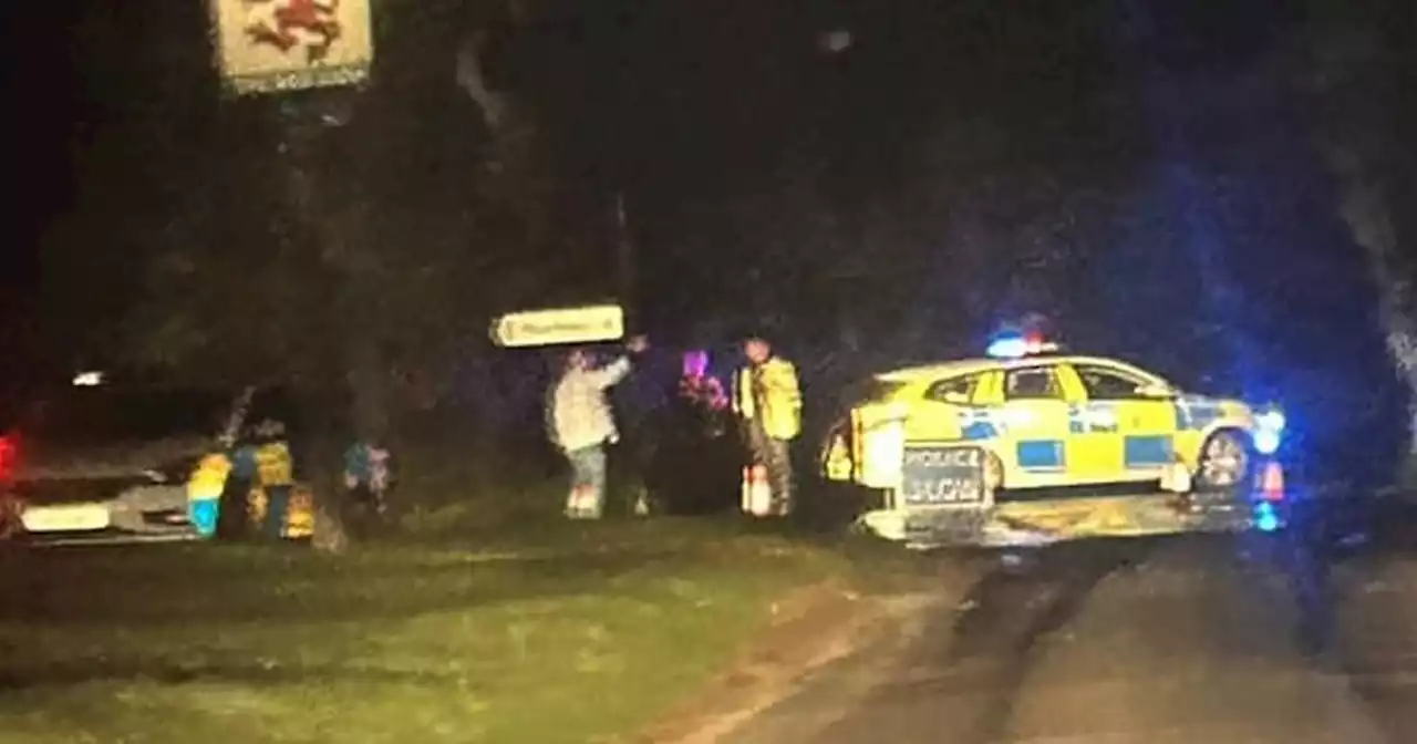 Woman in her 20s killed and child hurt after being hit by car