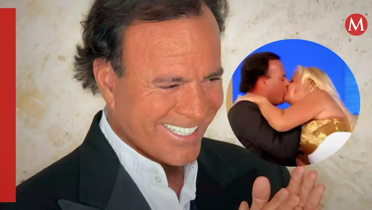 La vez que Julio Iglesias le robo tres besos a Susana Giménez