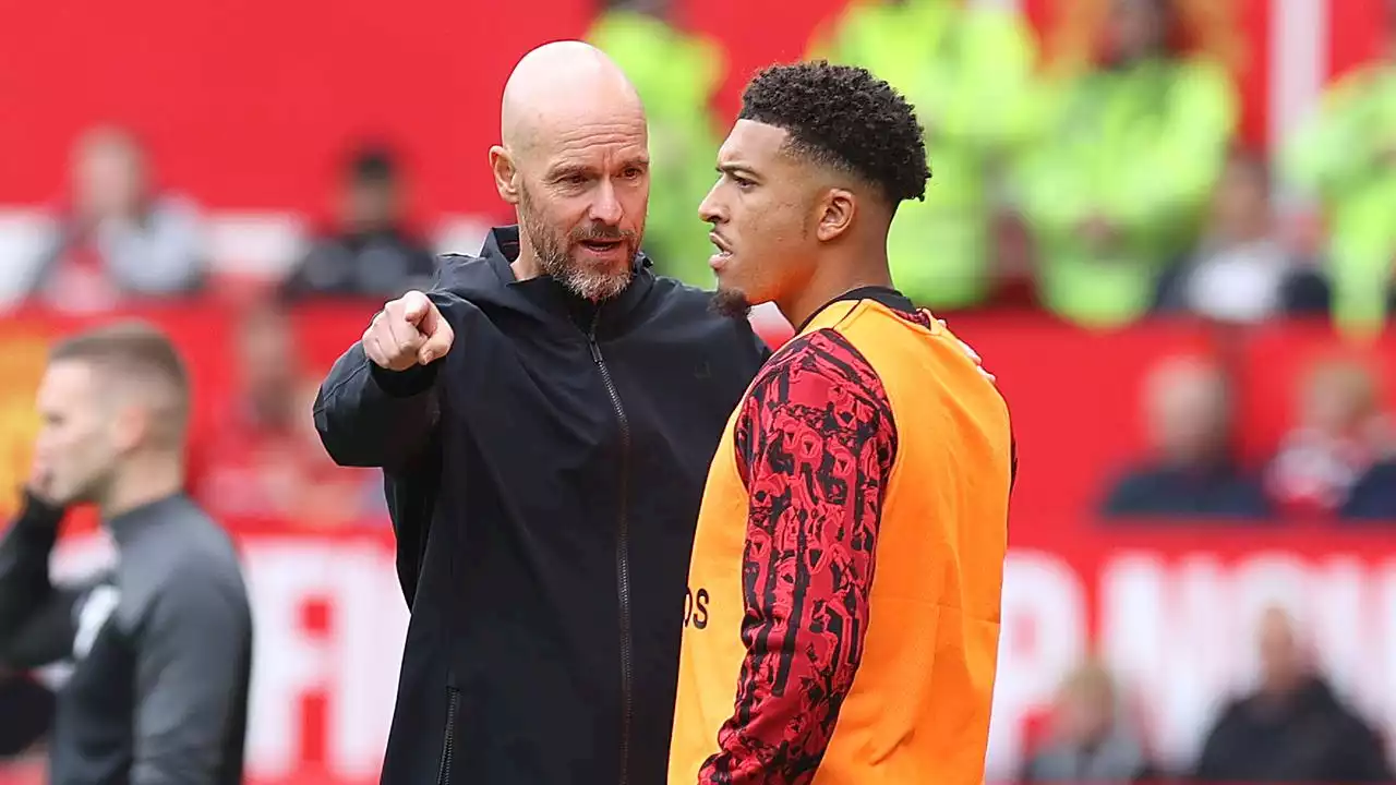 'Zwart schaap' Sancho slaat terug naar United-coach Ten Hag: 'Accepteer dit niet'