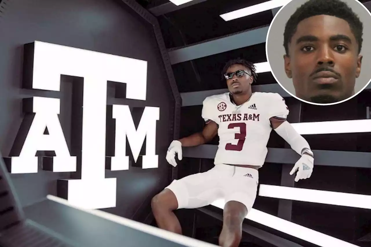 Texas A&M receiver arrested, suspended for marijuana possession