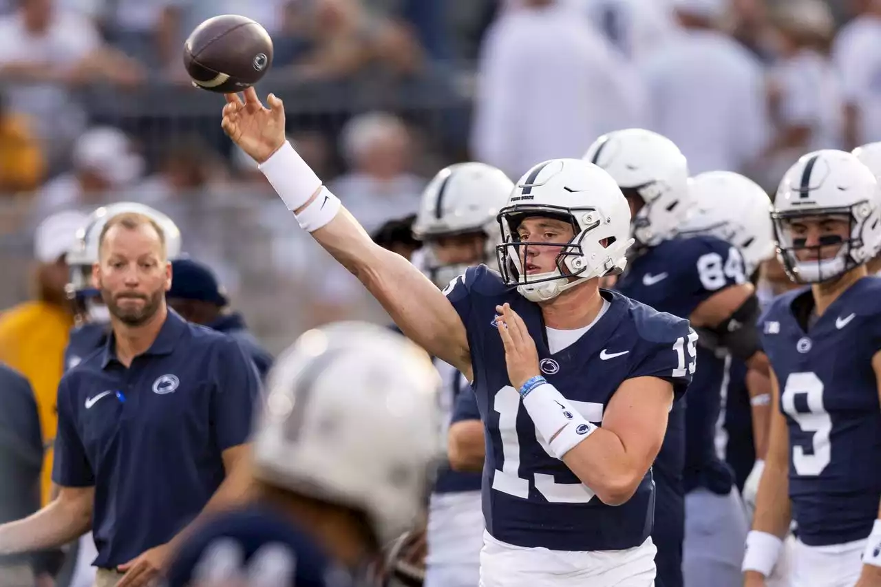 Bombs away: Watch Penn State’s Drew Allar throw 72-yard TD to Lambert-Smith on 2nd pass of season