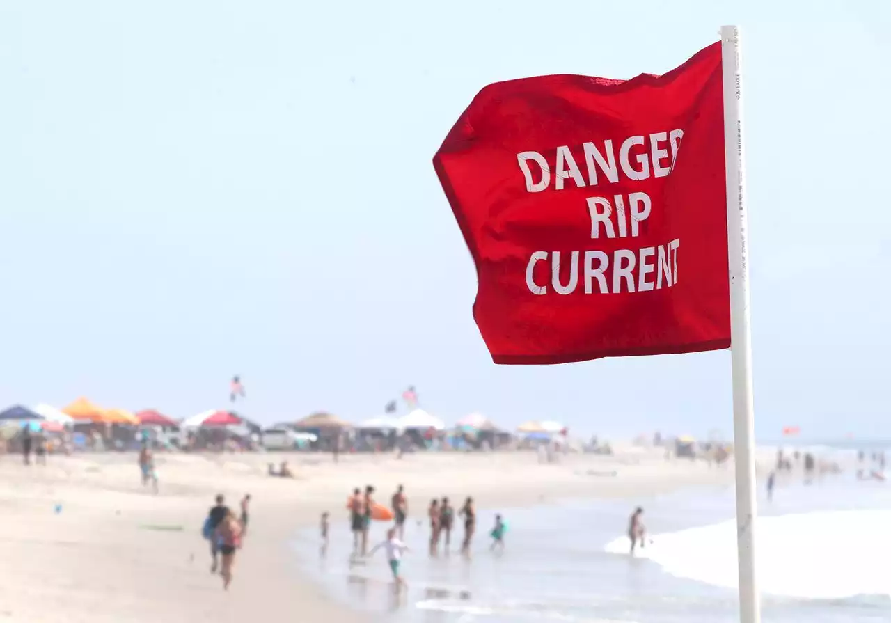 Rip currents pose threat to Jersey Shore swimmers: weather service