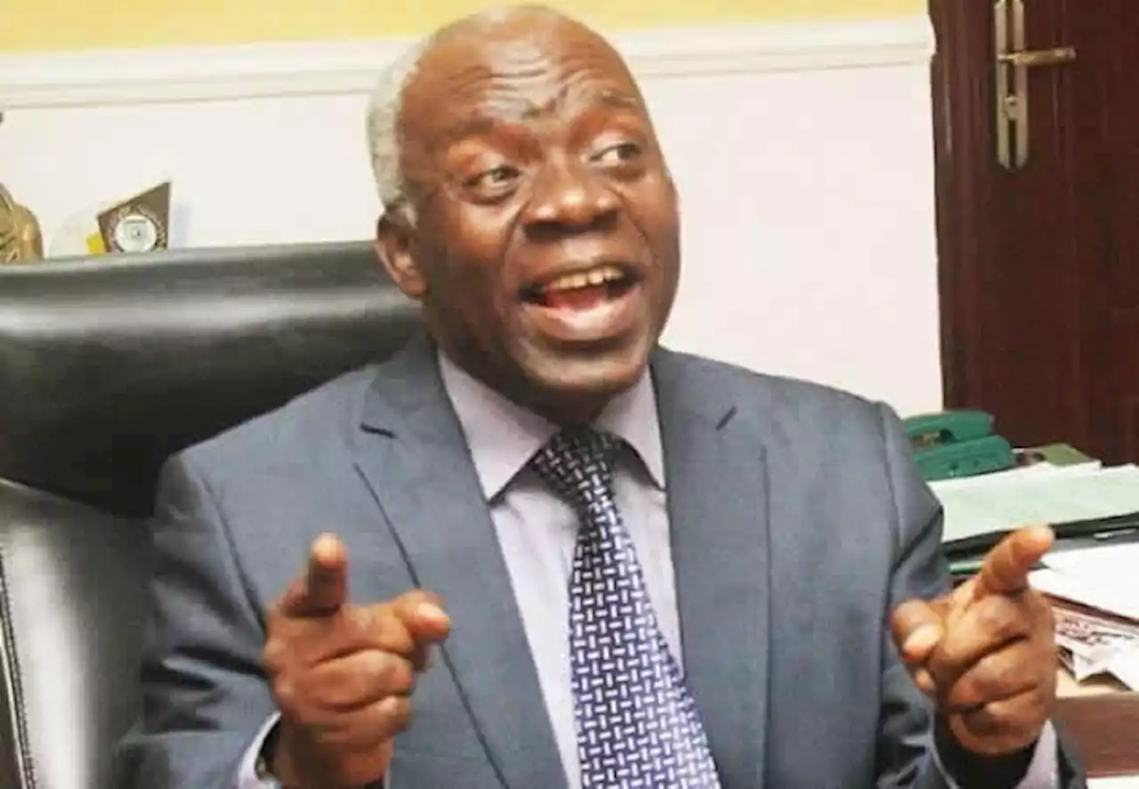 Falana demands release of suspended Ogun LG boss from SSS custody