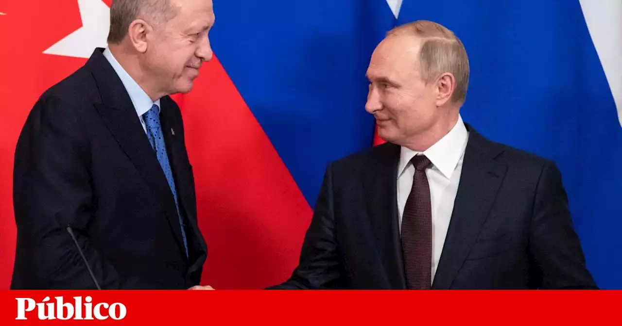 Putin recebe Erdogan para discutir acordo dos cereais do Mar Negro