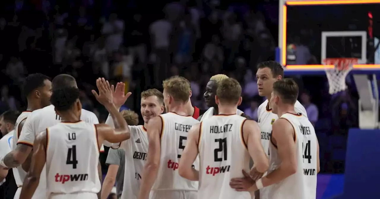 Erst Zoff, dann Glanz: Deutsche Basketballer ziehen unbesiegt ins WM-Viertelfinale ein