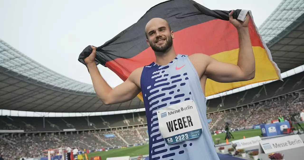 Gute Leistungen nach der WM: Speerwerfer Weber schafft Heimsieg beim Istaf