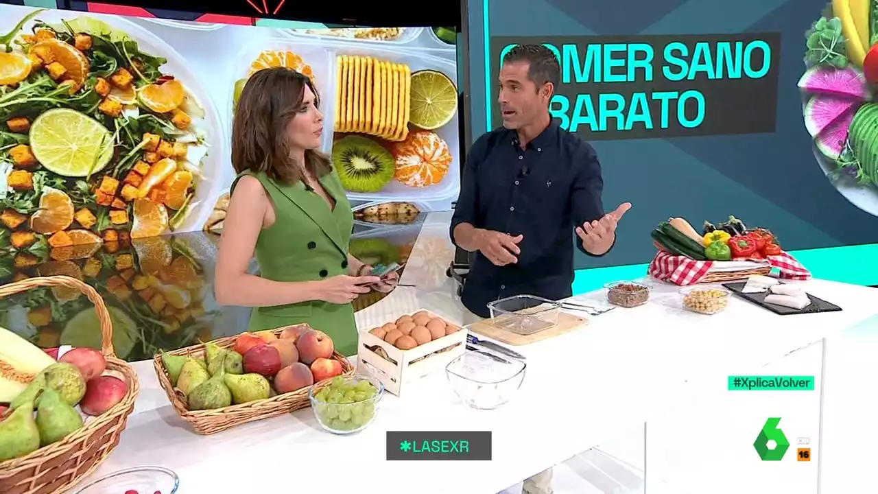 El nutricionista Pablo Ojeda destaca cuatro alimentos clave (y económicos ) para eliminar los excesos del verano