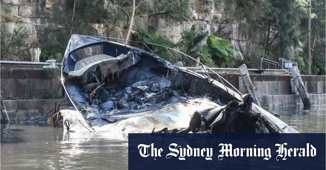 Fire destroys billionaire Michael Hintze’s luxury super yacht in Sydney