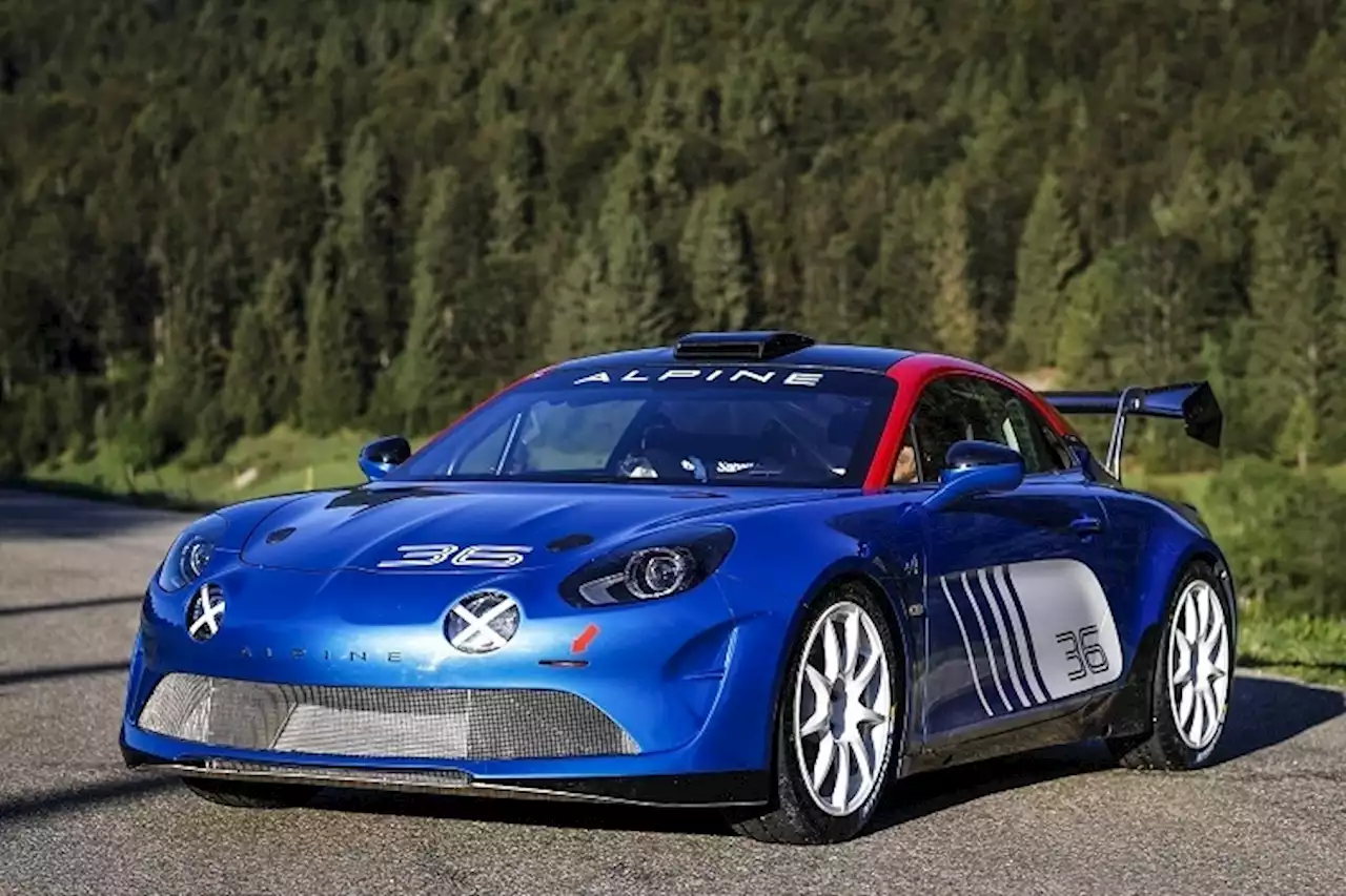 Alpine A110 für Rallyesport homologiert