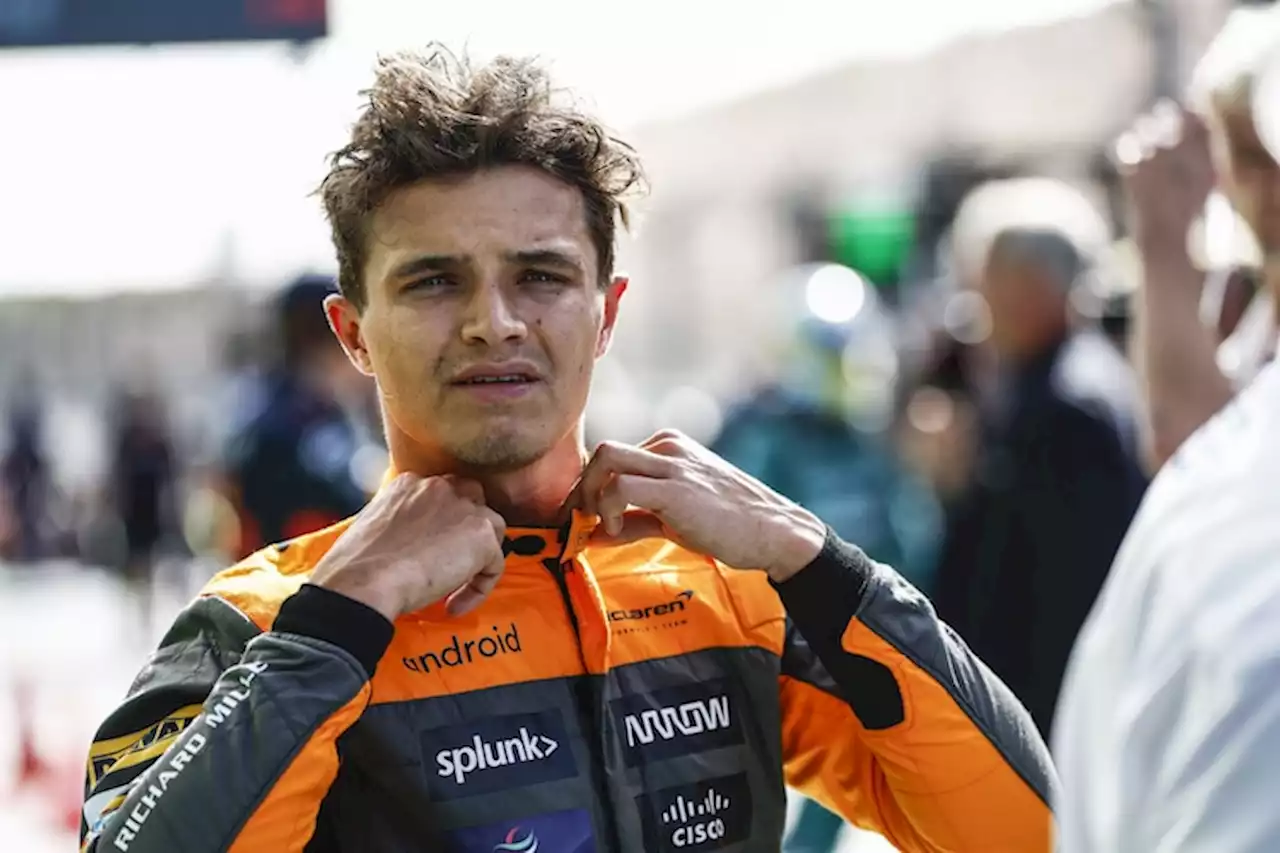 Lando Norris (McLaren): Rennen nur unter Schmerzen