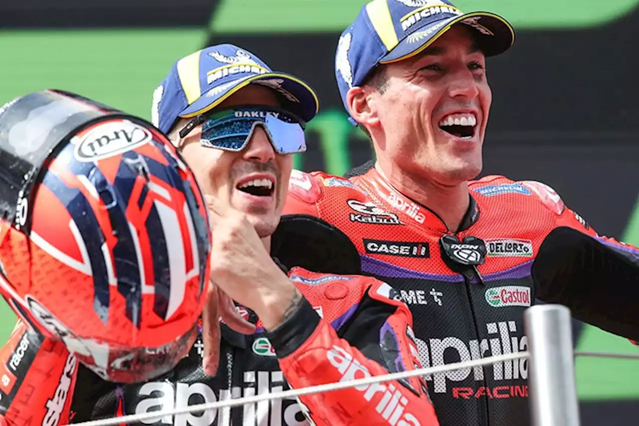 Maverick Viñales (Aprilia/2.): «Aleix war schneller»