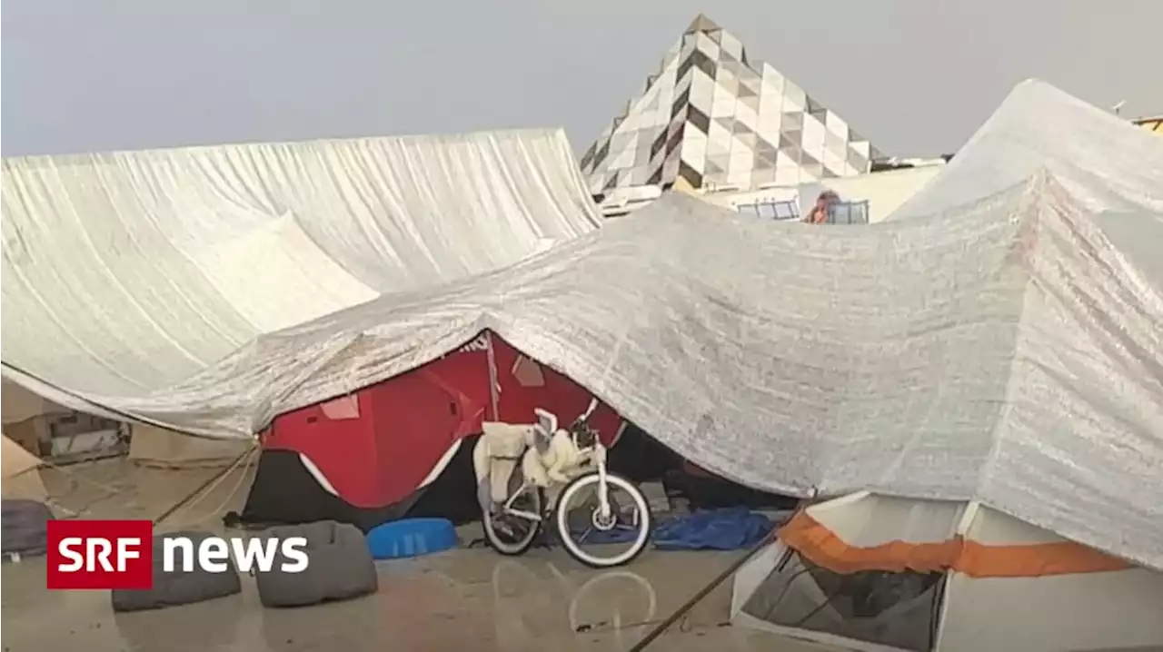 Festival «Burning Man» - Zehntausende stecken im Schlamm