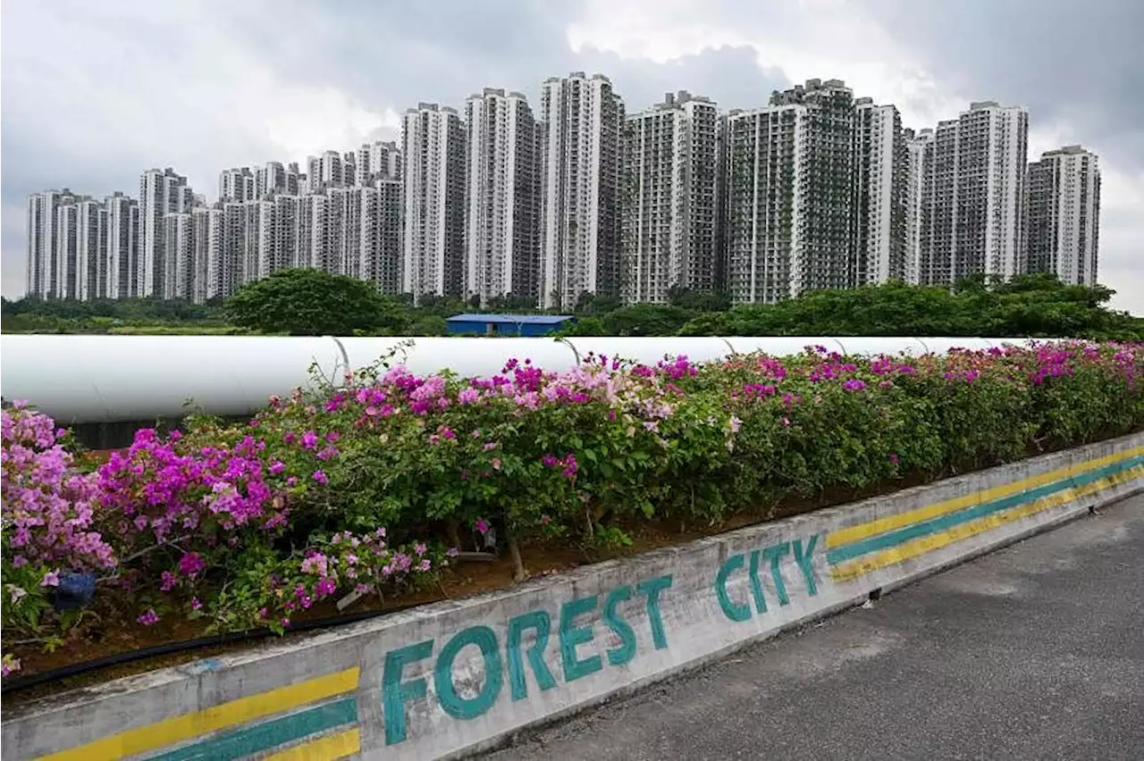 Johor’s Forest City teeters over China property giant’s woes