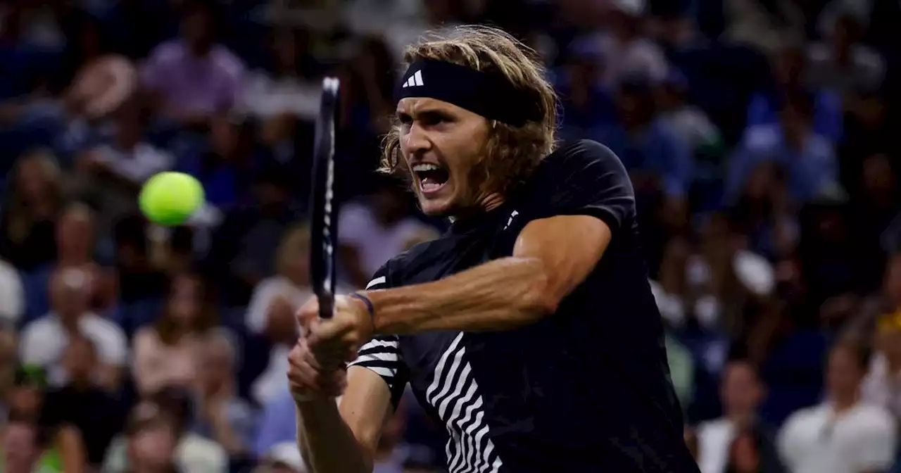 Tennis: Zverev kämpft sich bei US Open ins Achtelfinale