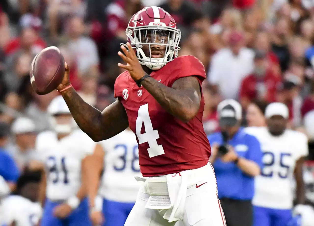 Alabama QB Jalen Milroe records 5 total TDs in season opener