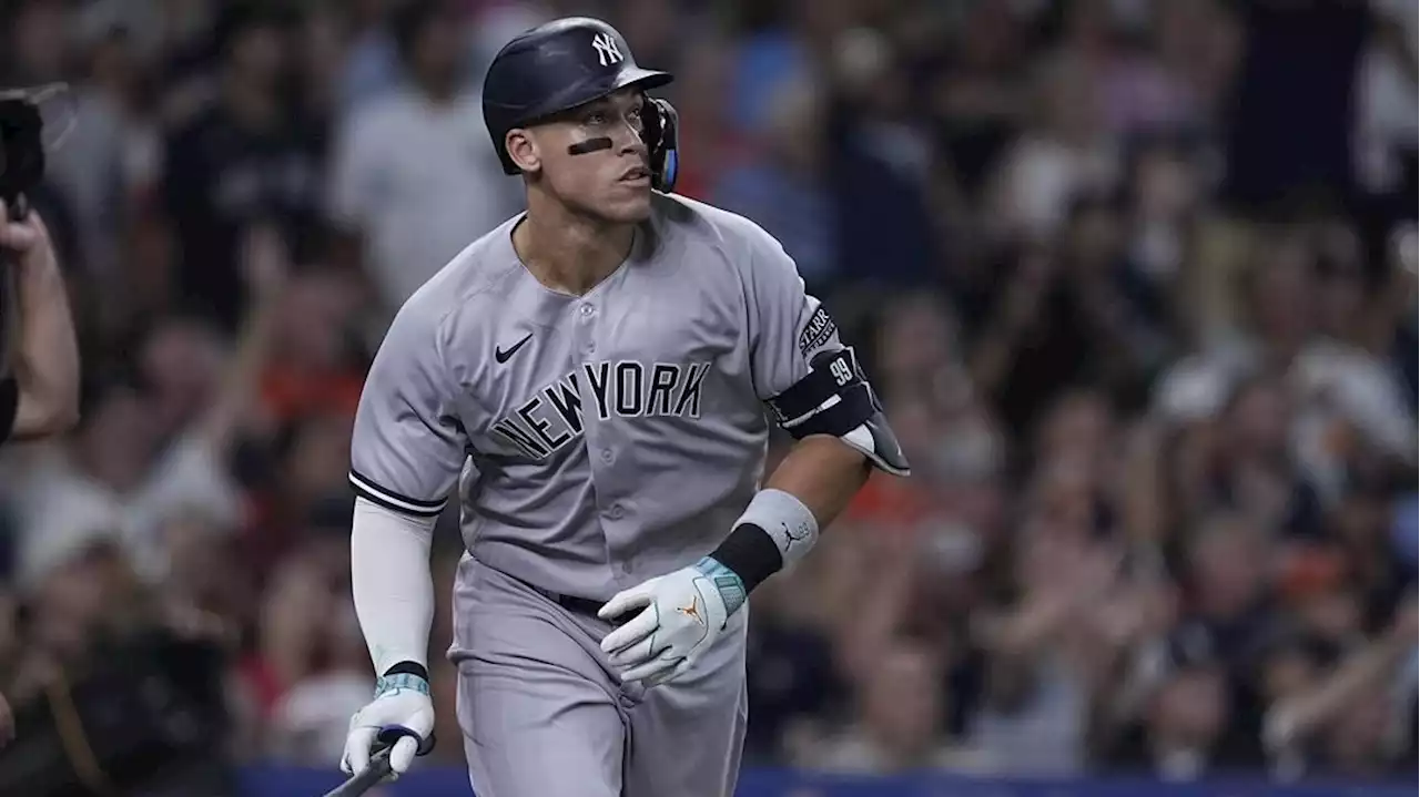 Aaron Judge homers again, Yankees' bullpen shuts down Astros in win