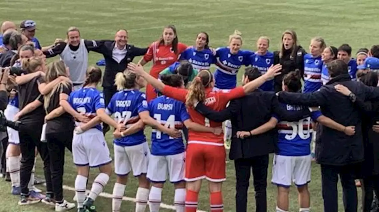 Sampdoria, nuovo comunicato sulle Women: 'Mantenuti gli accordi, andiamo avanti'