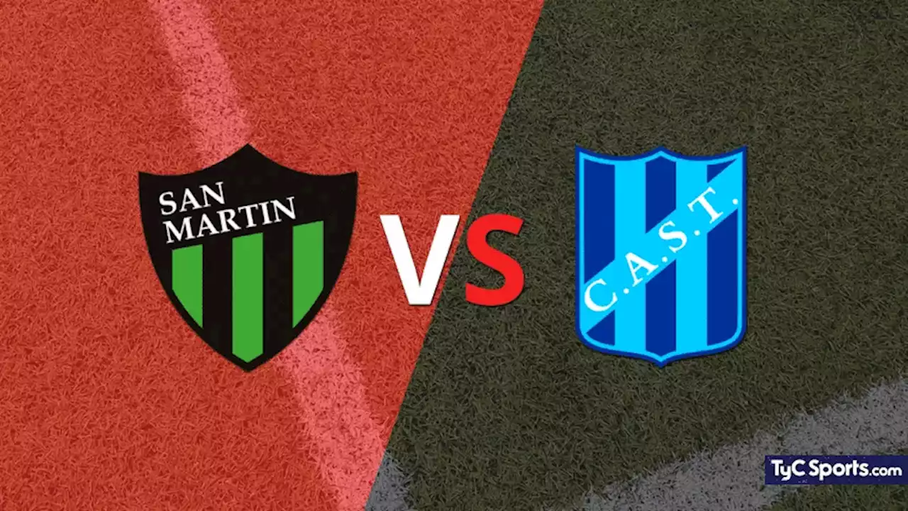 San Martín (SJ) vs. San Telmo en vivo: cómo verlo, horario y TV