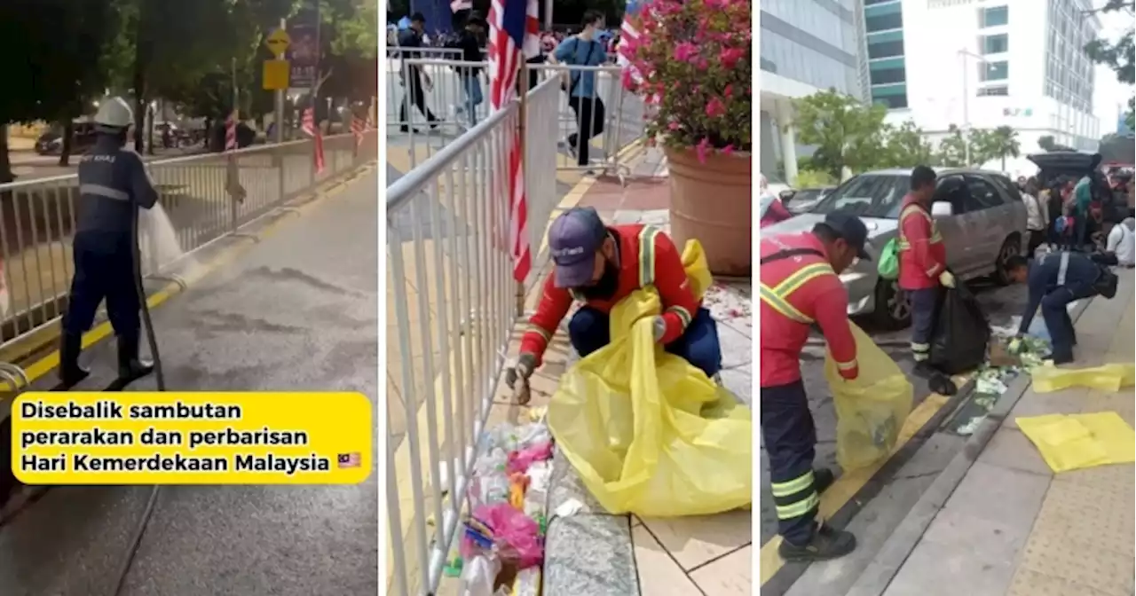 Alam Flora: Almost 20 Tonnes of Waste Collected After The Merdeka Day Celebration in Putrajaya