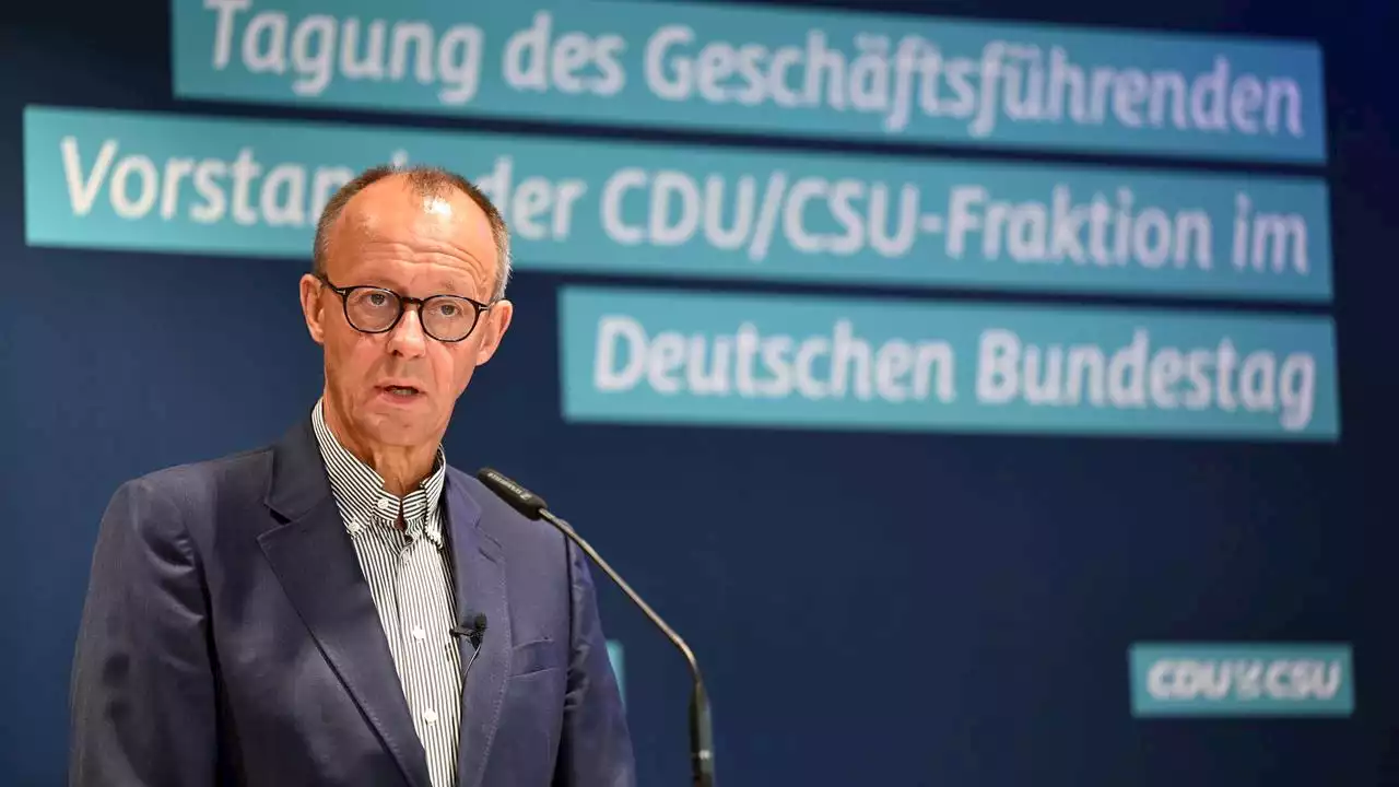 CDU-Chef Merz offen für höheren Spitzensteuersatz