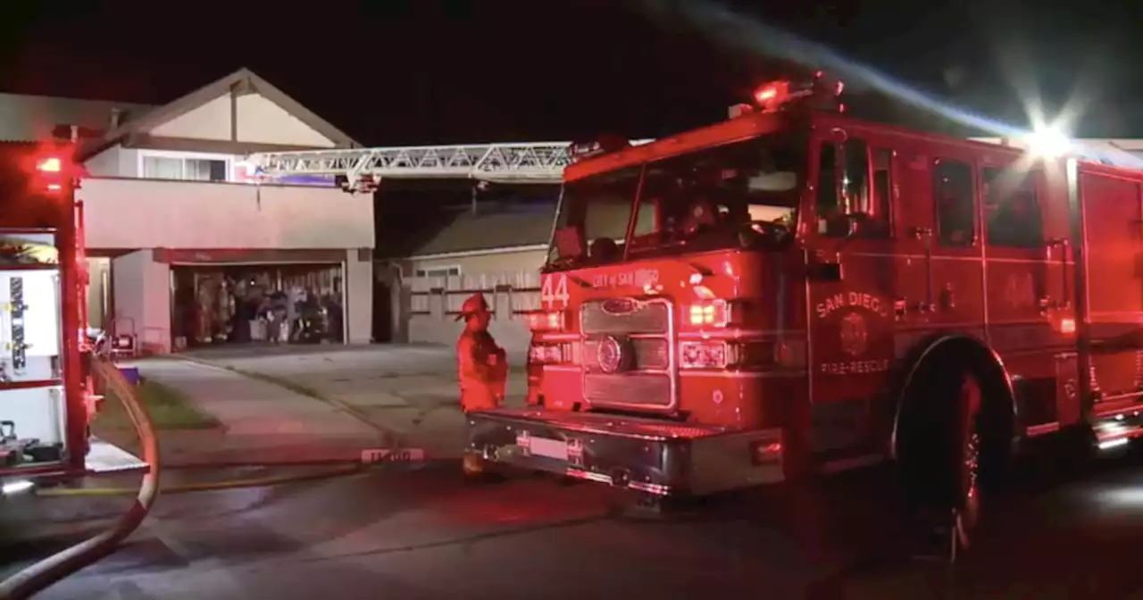 Man dies in Mira Mesa house fire