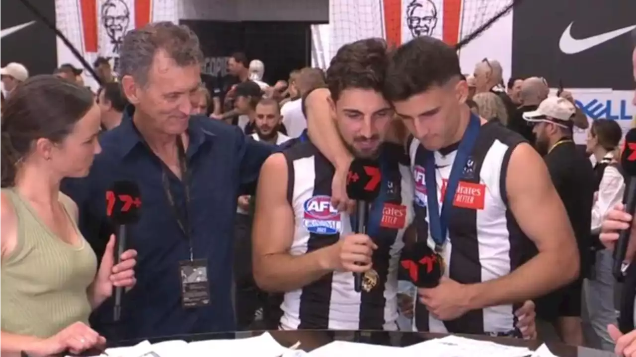 Josh Daicos’ raw admission in emotional family interview