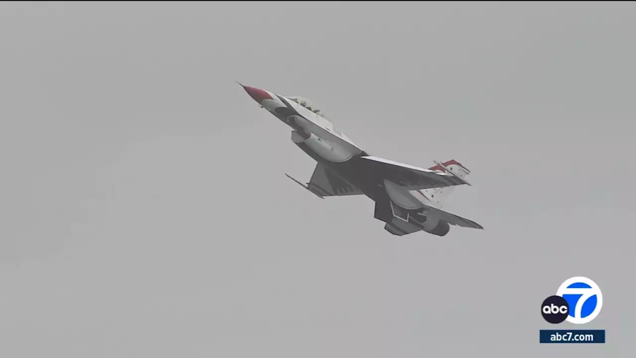 Pacific Airshow Returns to Huntington Beach with Air Force Thunderbirds, Navy Parachute Team