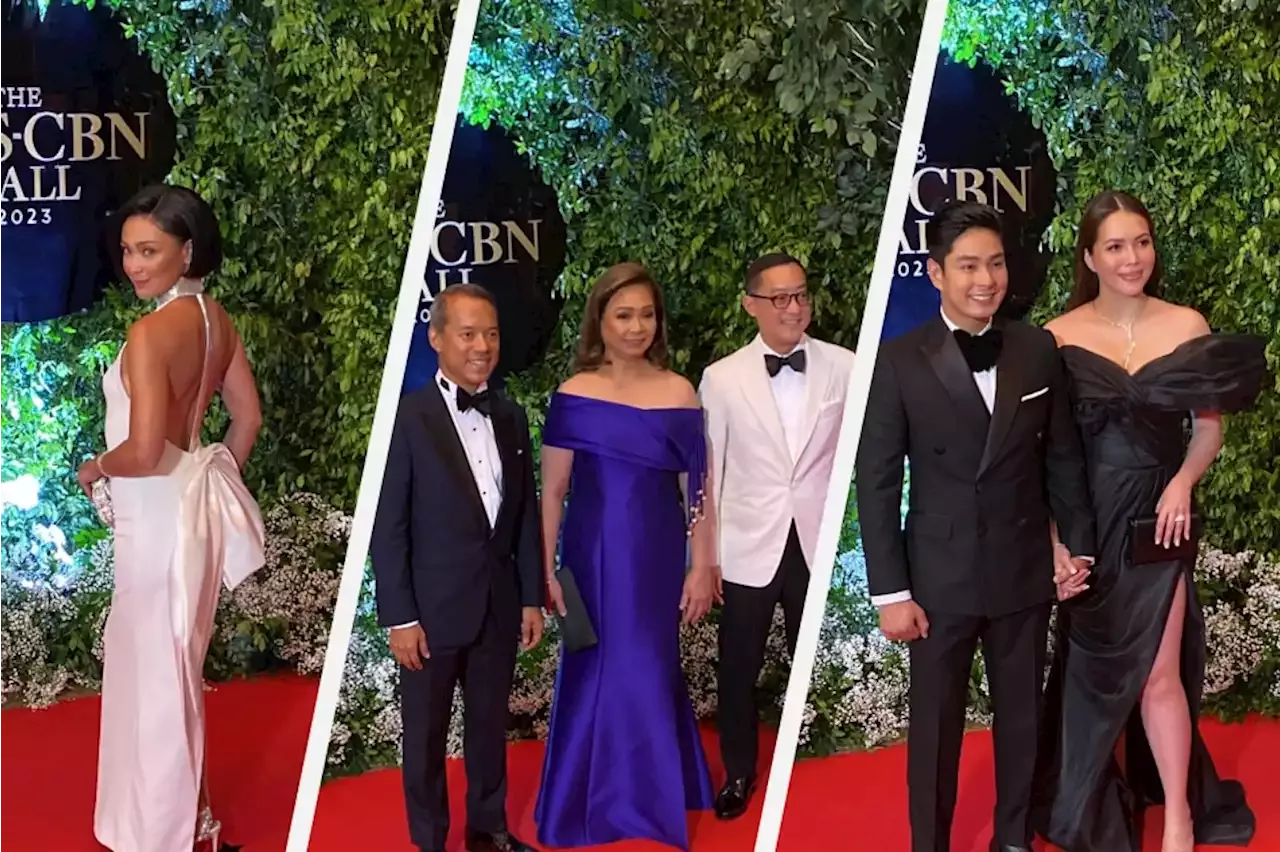 IN PHOTOS Stars arrive at ABSCBN Ball 2023 (Part 1)