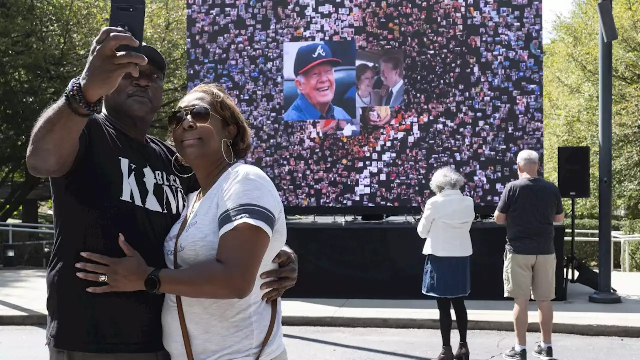 Jimmy Carter admirers across generations celebrate the former president's 99th birthday