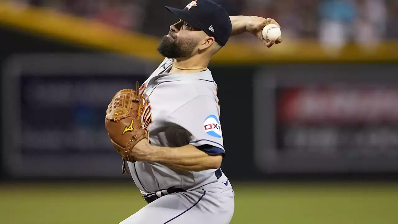 Urquidy brilliant in emergency start, pitches Astros to crucial 2-1 win over Diamondbacks