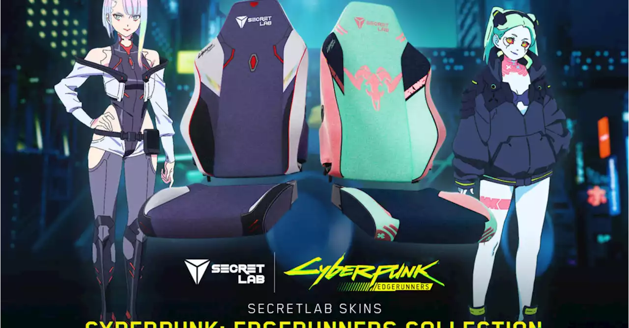 Secretlab Reveals Cyberpunk: Edgerunners Skins Collection