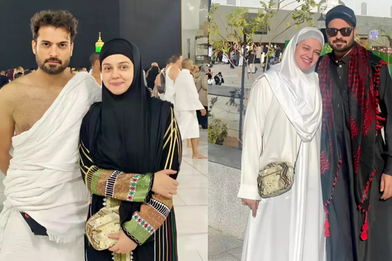 Zara Noor Abbas shares some memories from her Umrah