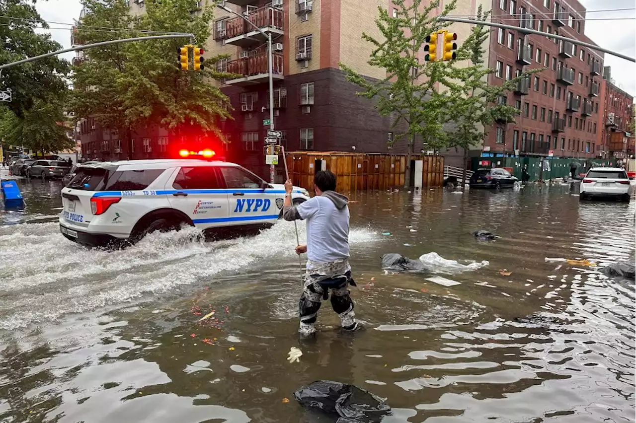 New York City, New Jersey brought to a standstill by flash flooding