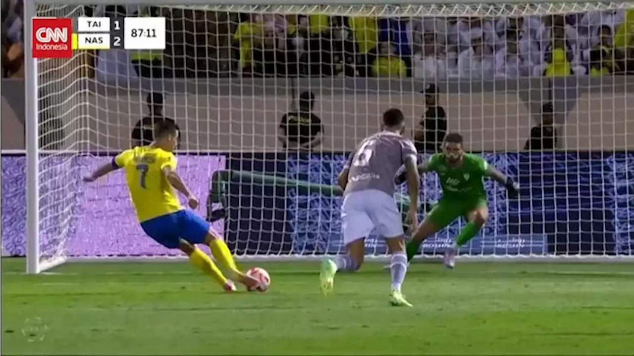 VIDEO: Penalti Ronaldo Bawa Al Nassr Menang Dramatis