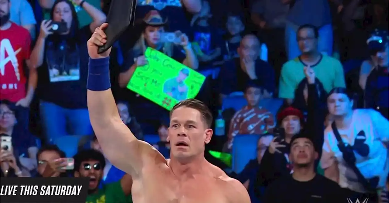 John Cena's WWE Fastlane Partner Revealed on SmackDown