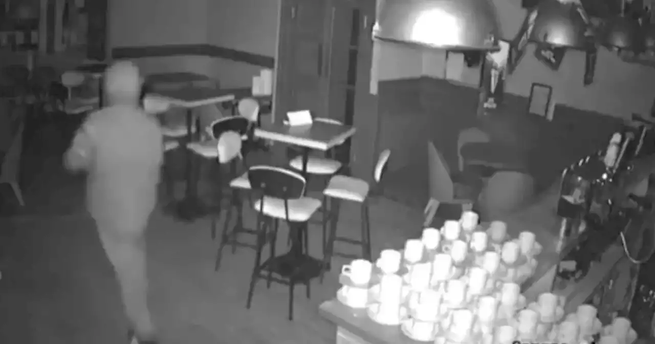 CCTV shows brazen thieves lurking inside Scots hotel while guests slept