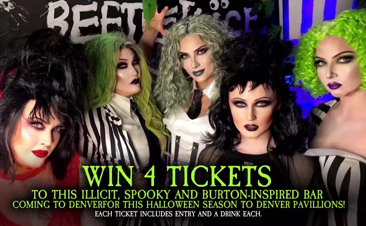 Win 4 tickets to this illicit, spooky and Burtoninspired bar coming to