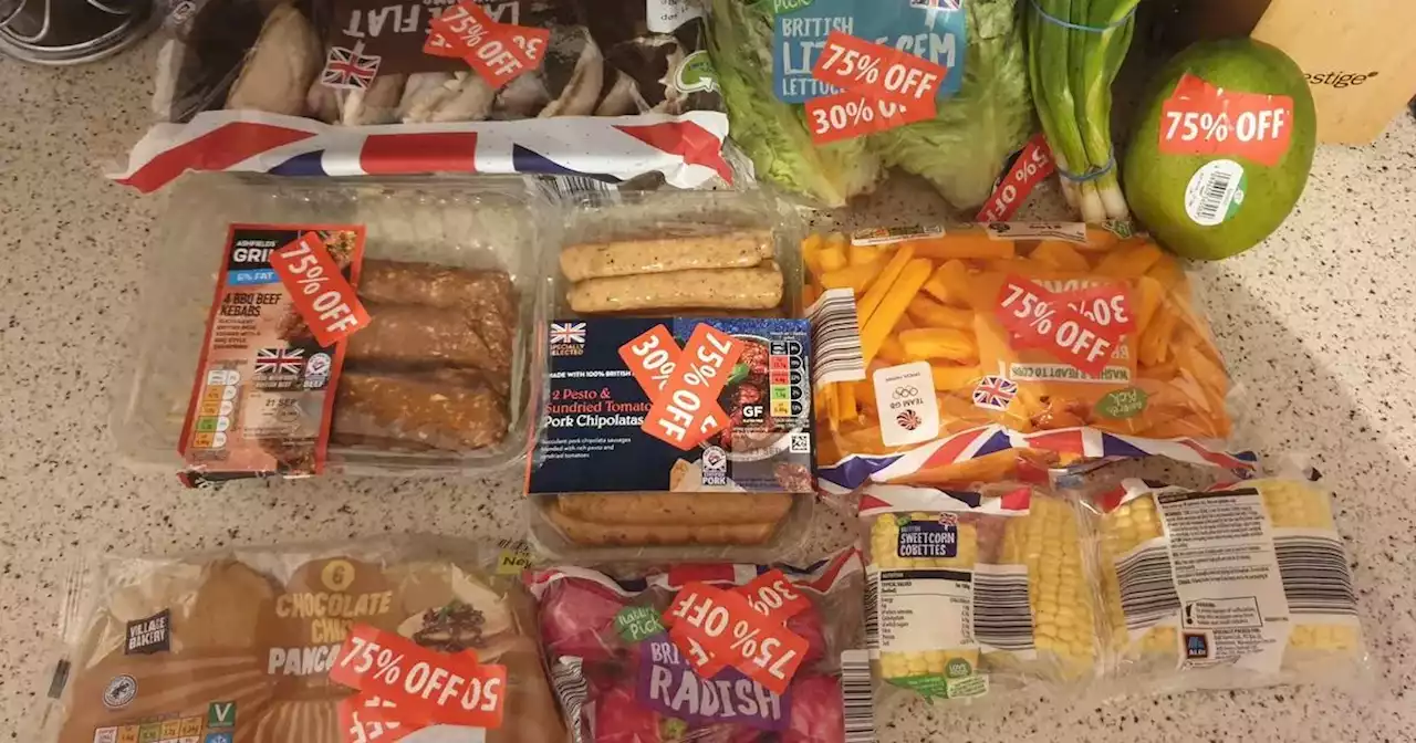 I bought a £3 Too Good To Go bag from Aldi and got so much good