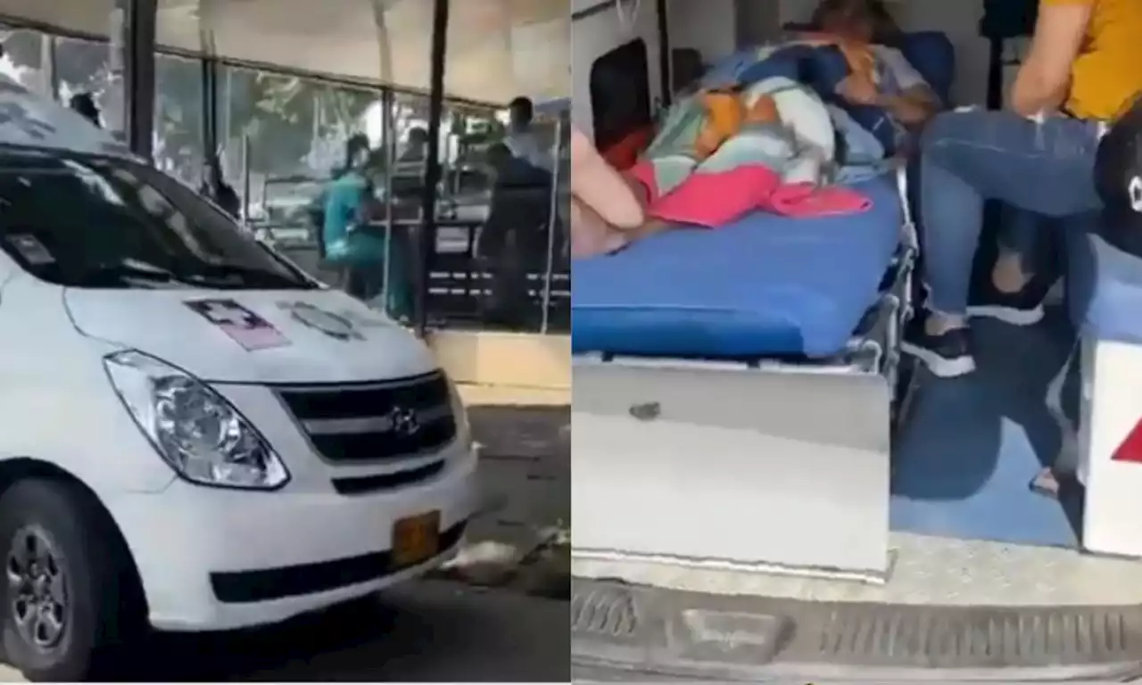 Increíble: paciente en ambulancia, mientras paramédico y enfermeras desayunaban