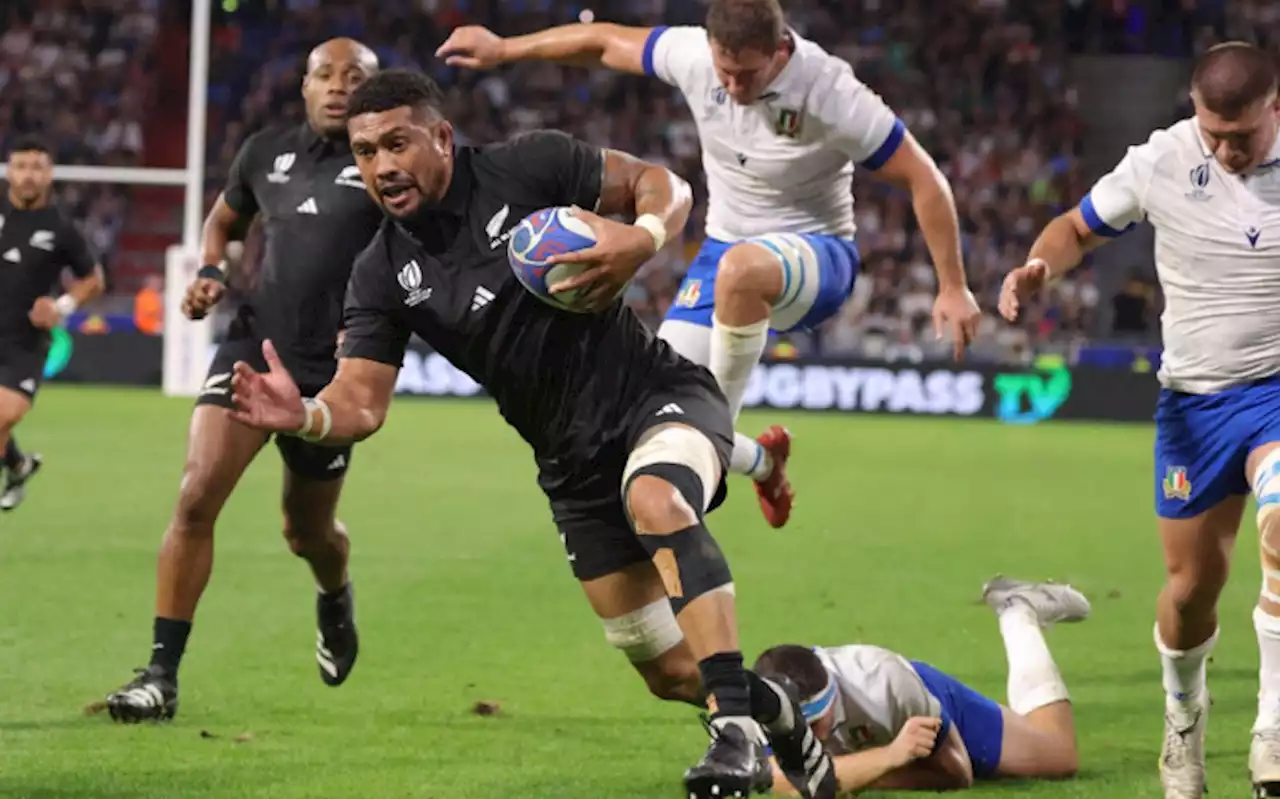 New Zealand coach Foster hails 'statement' World Cup win over Italy