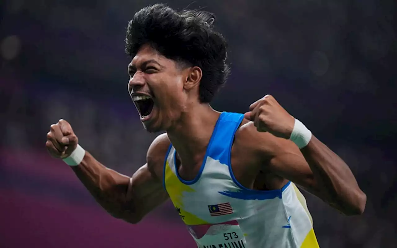 Azeem adds to medal joy with bronze in Asian Games 100m final