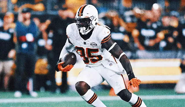 Cleveland Browns tight end David Njoku burned on face, arm in home accident  while lighting fire pit - ABC News