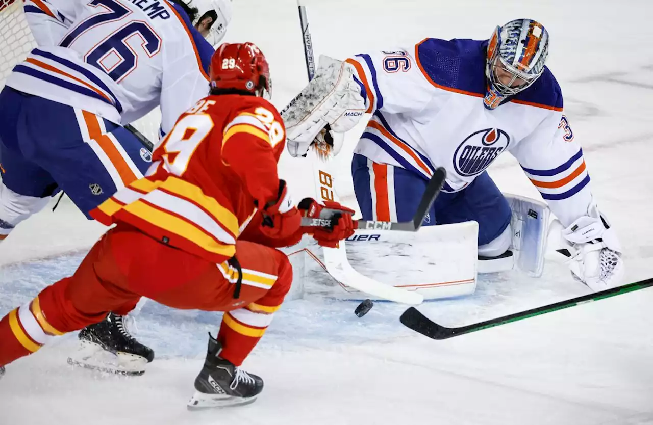 Brad Malone scores in OT as Oilers rally to beat Flames 2-1