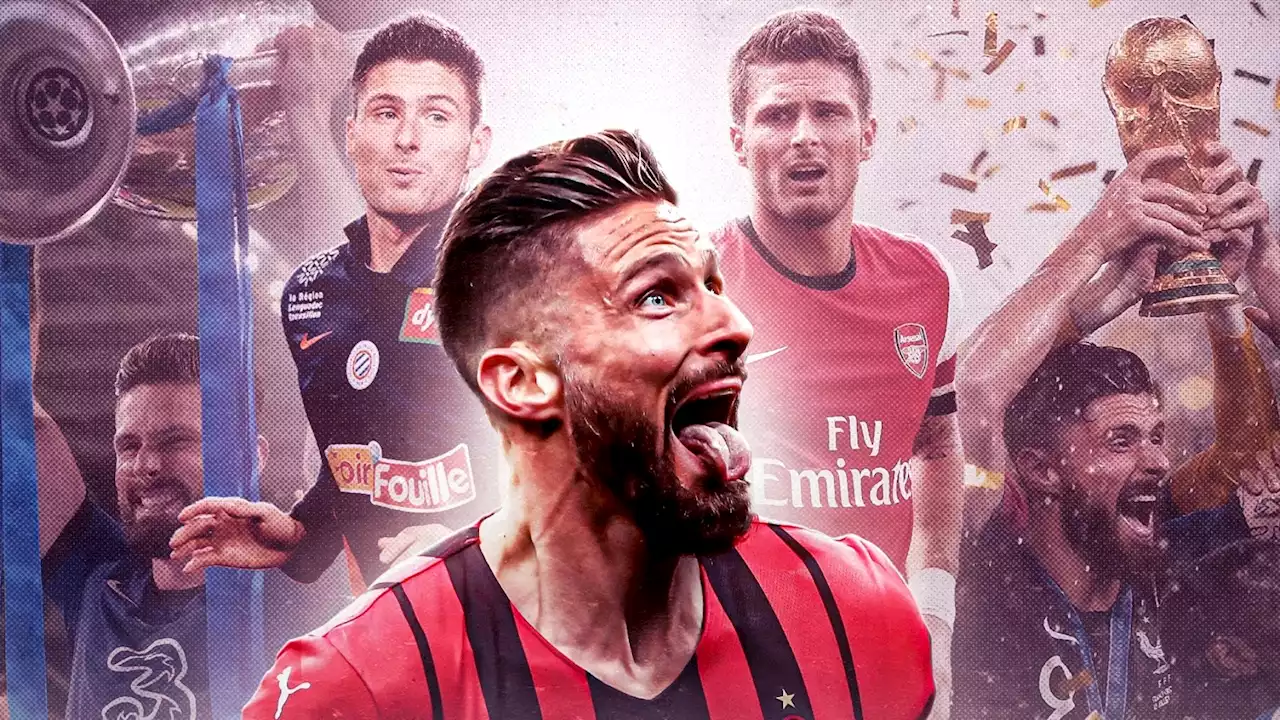 Olivier Giroud, dal mito di Shevchenko al Milan: una storia in rosso e nero