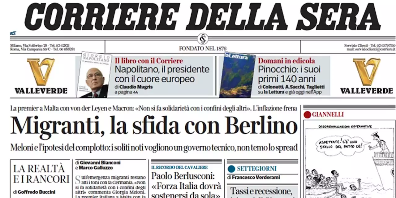 Le prime pagine di oggi - Il Post