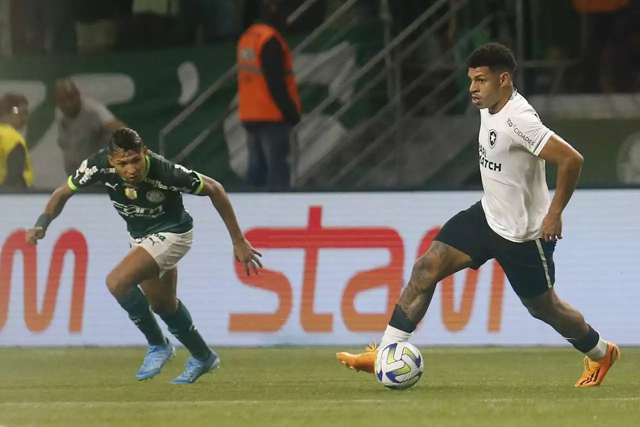 Líderes do Brasileirão, Botafogo e Palmeiras terminam setembro com apenas um gol marcado