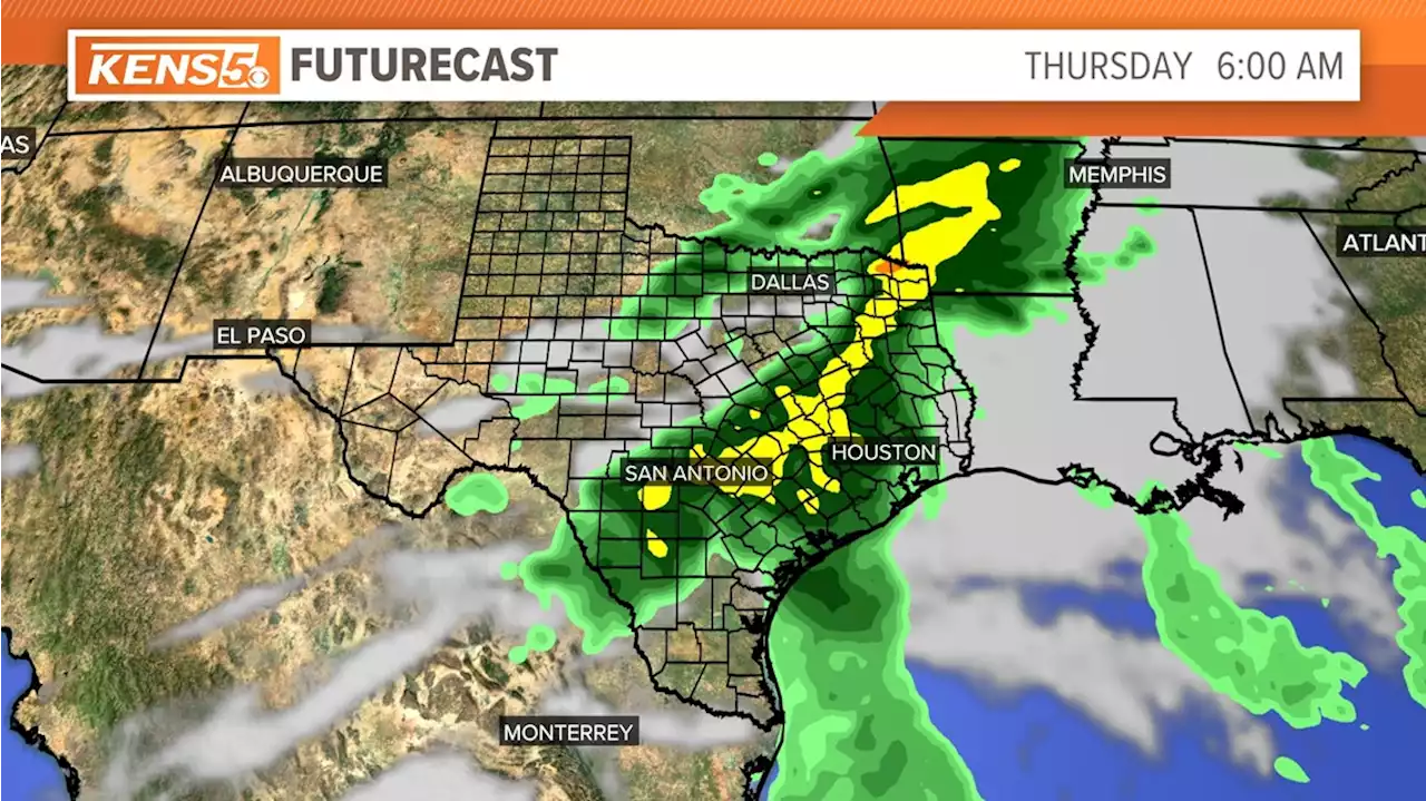 Chance for temperatures to drop in the 60s are on the horizon for San Antonio