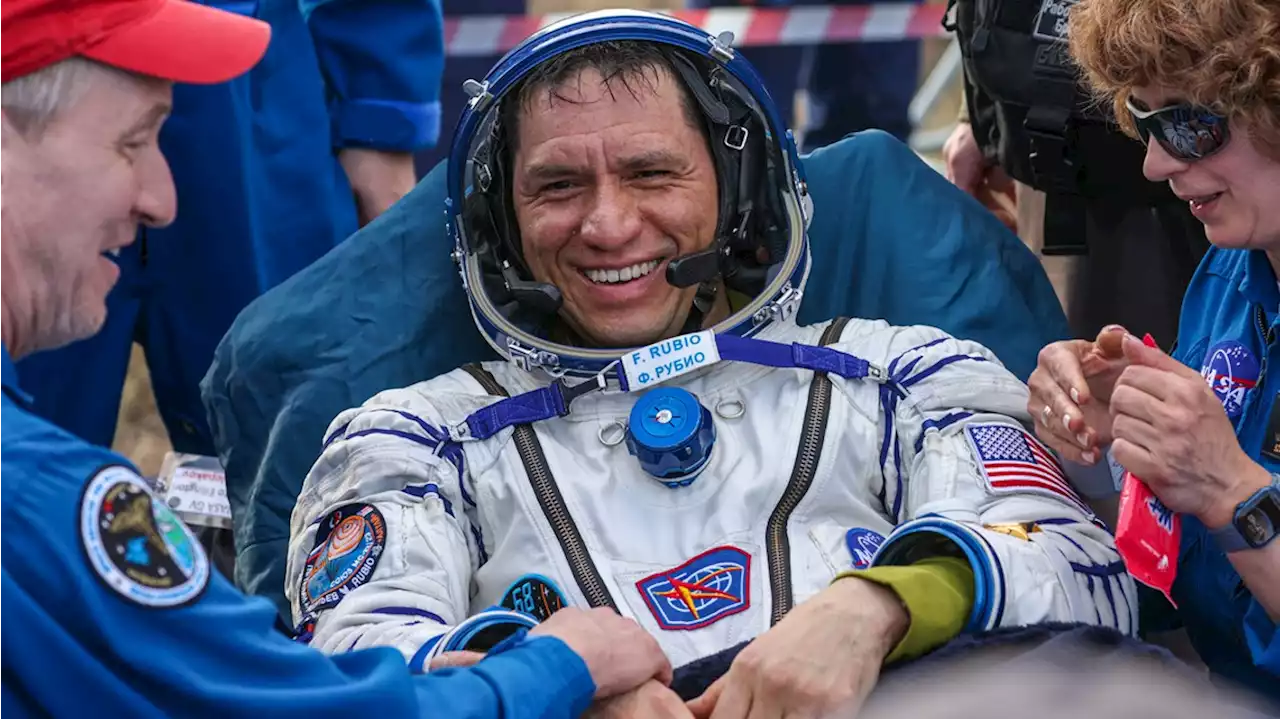 NASA astronaut Frank Rubio lands on Earth after being stuck in space for a year